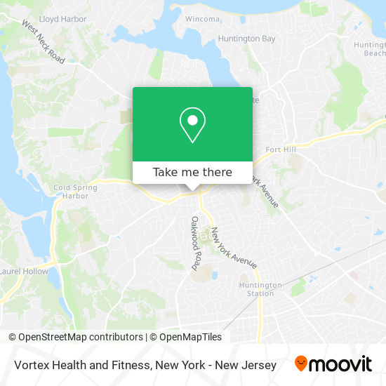 Mapa de Vortex Health and Fitness