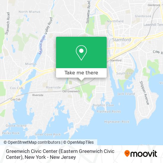 Greenwich Civic Center map