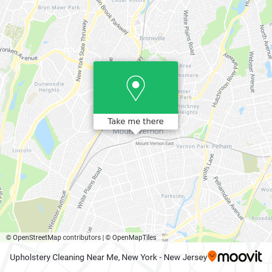 Mapa de Upholstery Cleaning Near Me