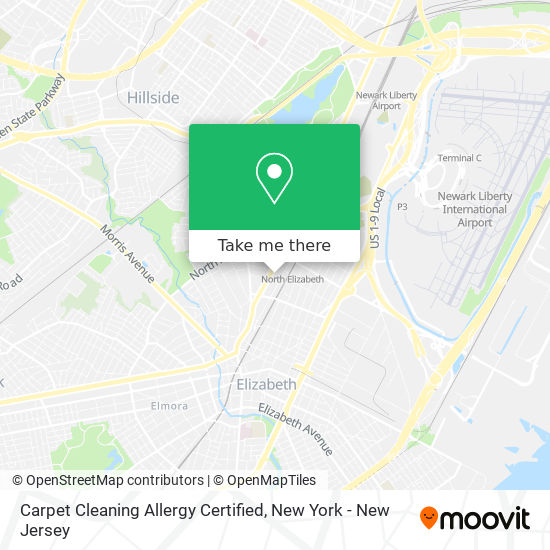 Mapa de Carpet Cleaning Allergy Certified