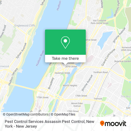 Mapa de Pest Control Services Assassin Pest Control