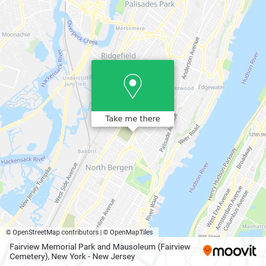 Mapa de Fairview Memorial Park and Mausoleum (Fairview Cemetery)