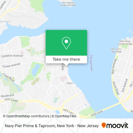Navy Pier Prime & Taproom map