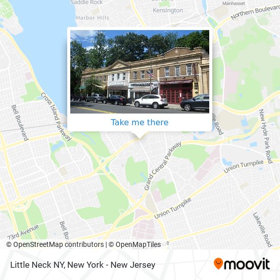 Mapa de Little Neck NY