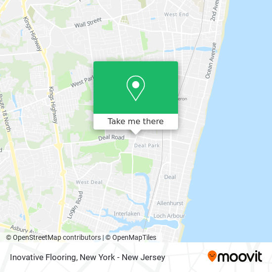 Inovative Flooring map