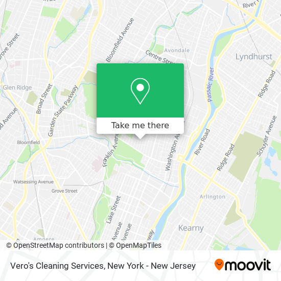 Vero's Cleaning Services map