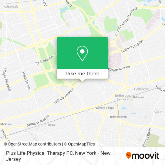 Mapa de Plus Life Physical Therapy PC
