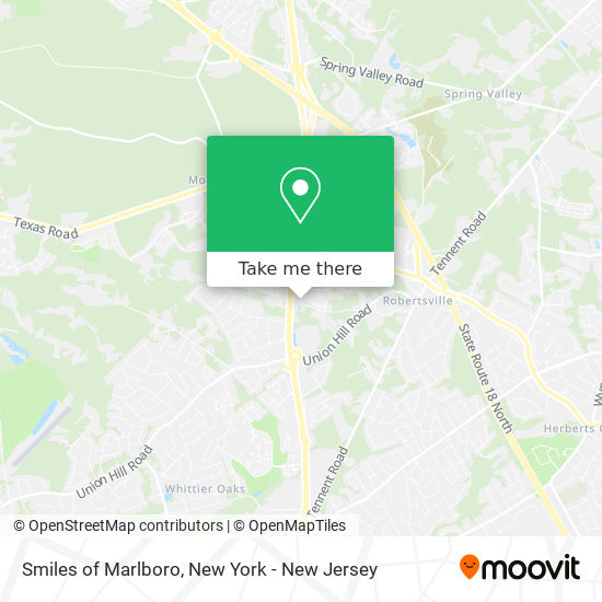 Smiles of Marlboro map