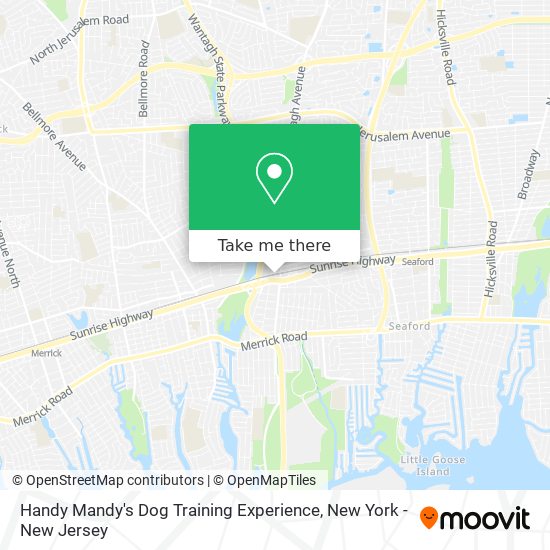 Handy Mandy's Dog Training Experience map