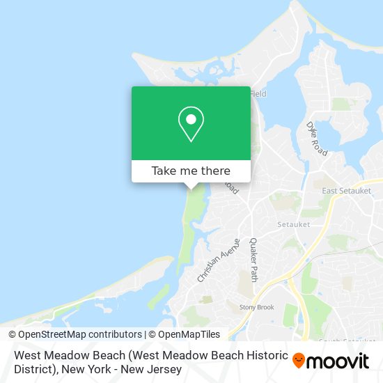 Mapa de West Meadow Beach (West Meadow Beach Historic District)