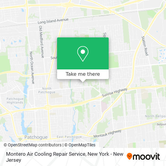 Montero Air Cooling Repair Service map