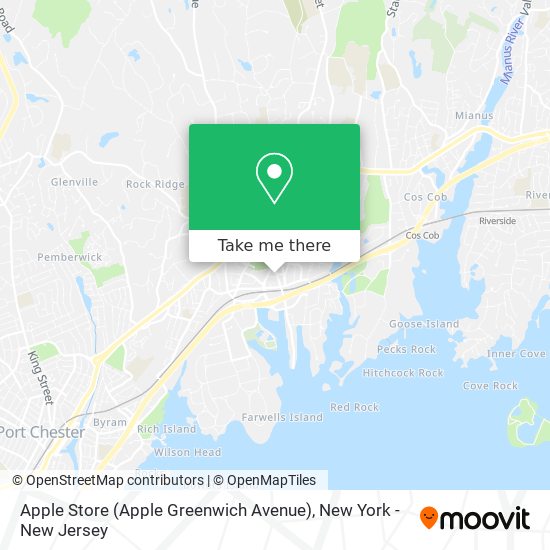 Apple Store (Apple Greenwich Avenue) map