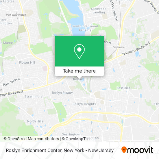 Roslyn Enrichment Center map