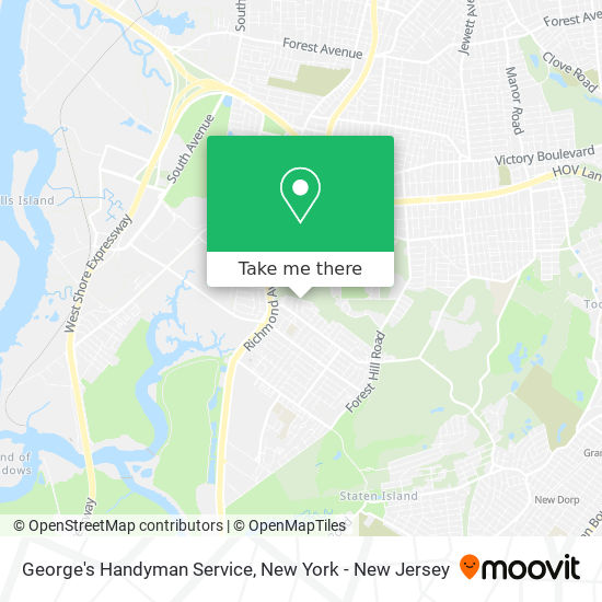 Mapa de George's Handyman Service