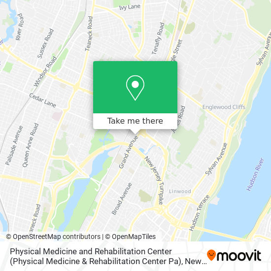 Mapa de Physical Medicine and Rehabilitation Center