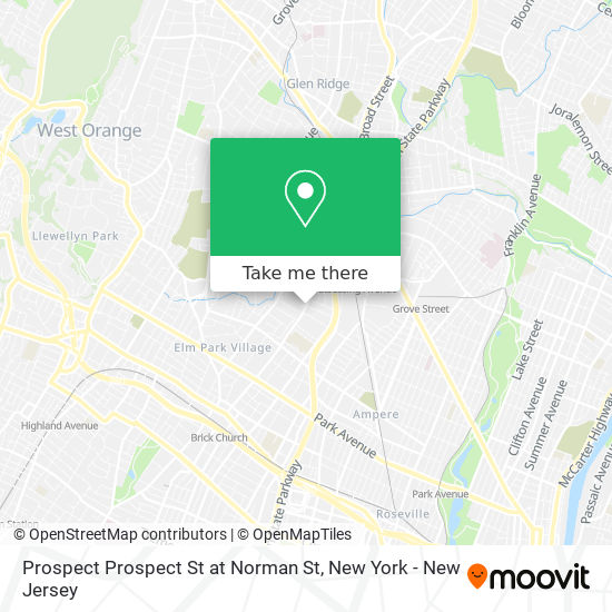Mapa de Prospect Prospect St at Norman St