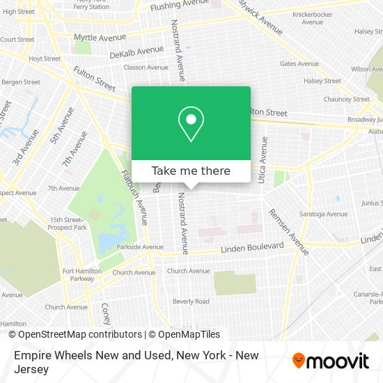 Empire Wheels New and Used map