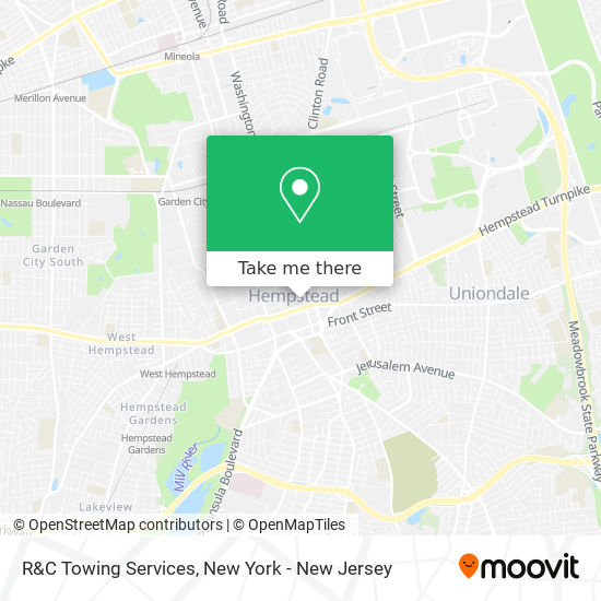 R&C Towing Services map