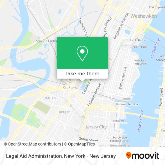 Legal Aid Administration map