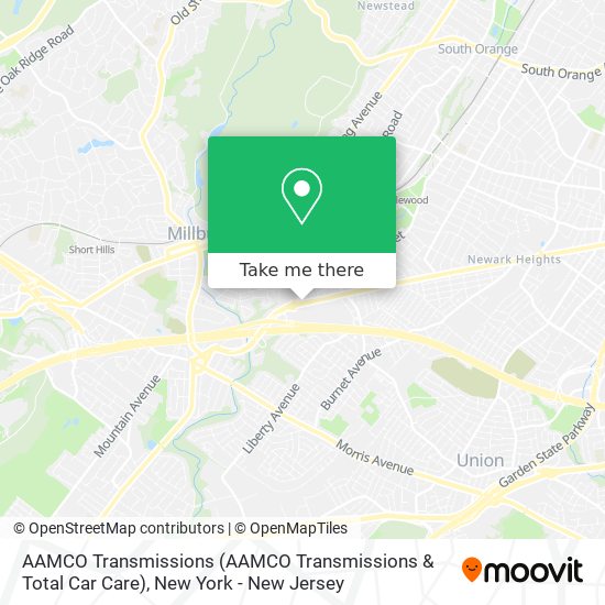 Mapa de AAMCO Transmissions (AAMCO Transmissions & Total Car Care)