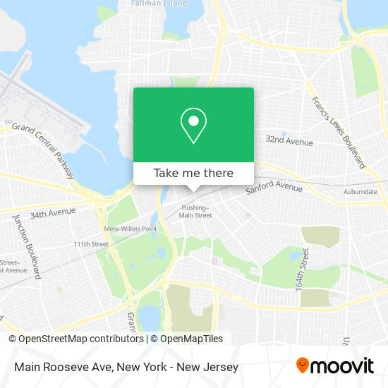 Mapa de Main Rooseve Ave