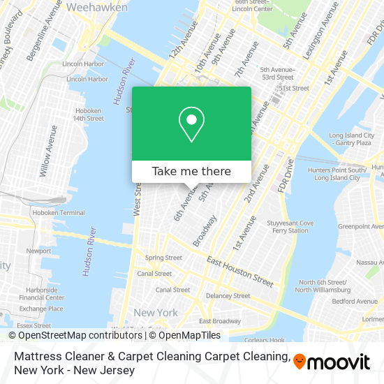 Mattress Cleaner & Carpet Cleaning Carpet Cleaning map