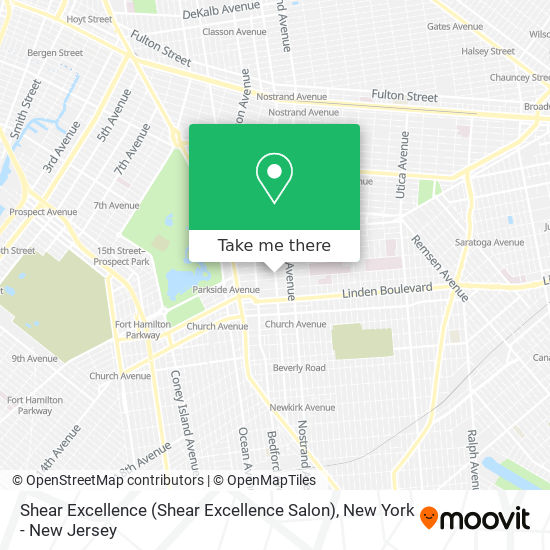 Shear Excellence (Shear Excellence Salon) map