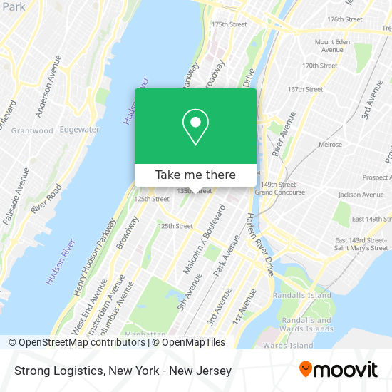 Mapa de Strong Logistics