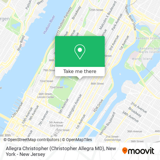 Allegra Christopher (Christopher Allegra MD) map