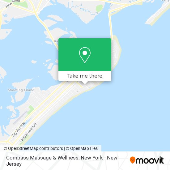 Mapa de Compass Massage & Wellness