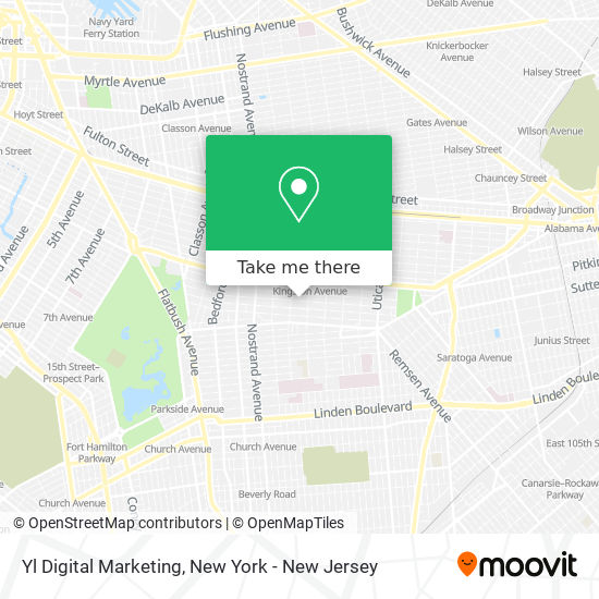 Yl Digital Marketing map