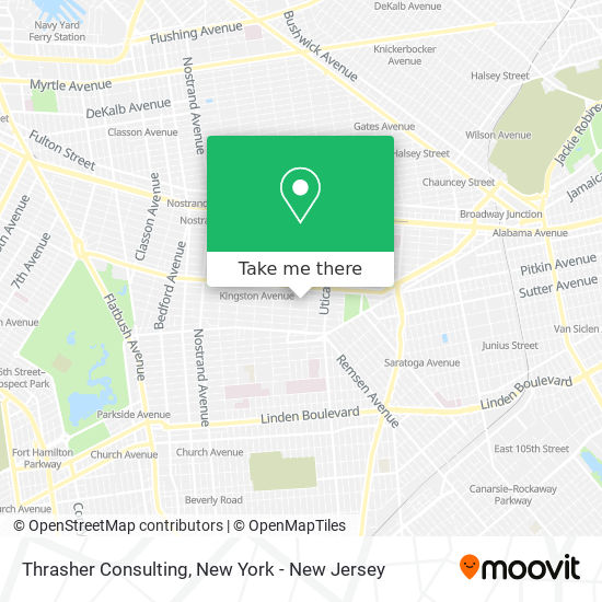 Mapa de Thrasher Consulting