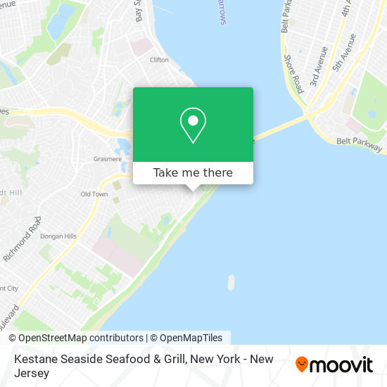 Kestane Seaside Seafood & Grill map