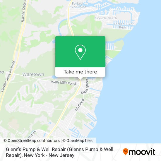 Glenn's Pump & Well Repair (Glenns Pump & Well Repair) map