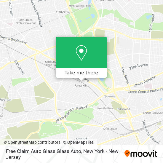 Free Claim Auto Glass Glass Auto map