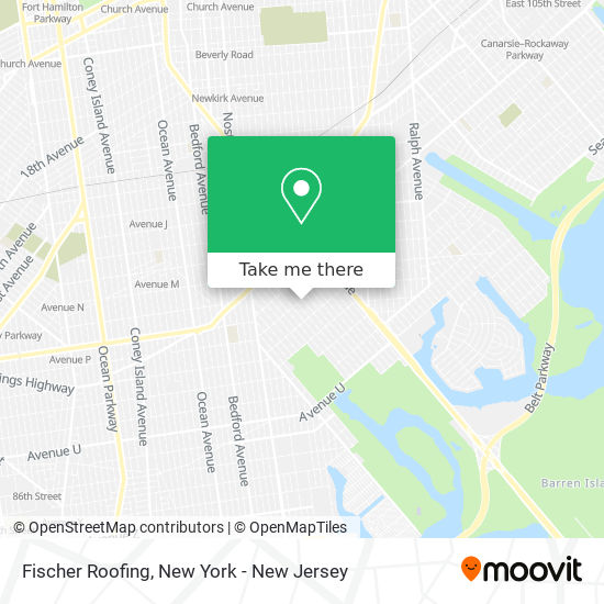 Mapa de Fischer Roofing