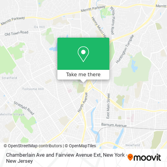 Mapa de Chamberlain Ave and Fairview Avenue Ext