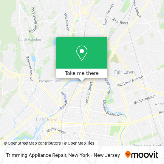 Mapa de Trimming Appliance Repair