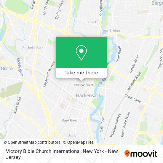 Mapa de Victory Bible Church International