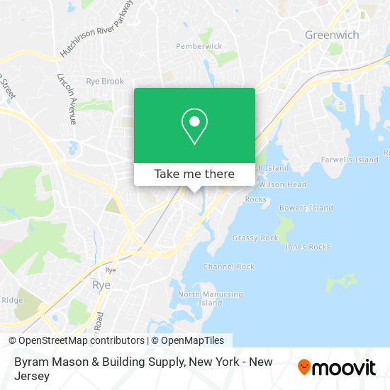 Mapa de Byram Mason & Building Supply