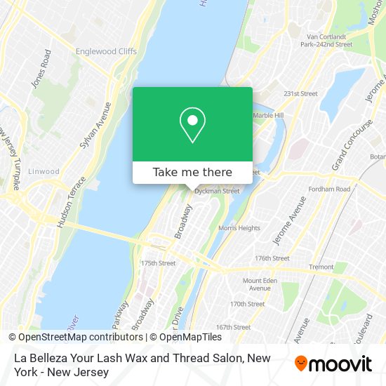 Mapa de La Belleza Your Lash Wax and Thread Salon