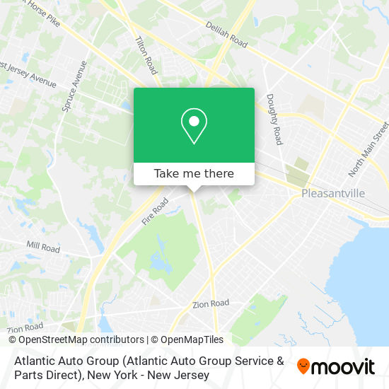 Atlantic Auto Group (Atlantic Auto Group Service & Parts Direct) map