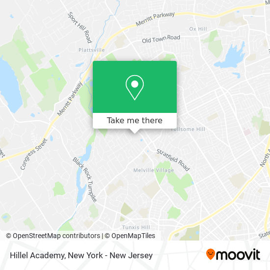 Mapa de Hillel Academy