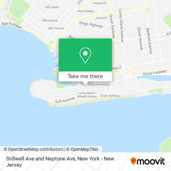 Mapa de Stillwell Ave and Neptune Ave