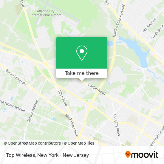 Top Wireless map