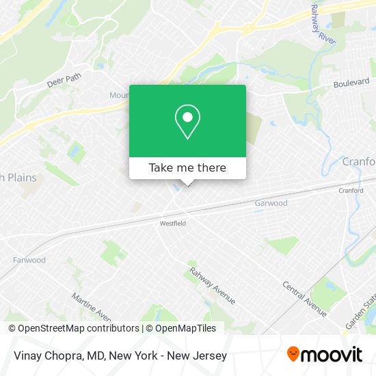 Mapa de Vinay Chopra, MD