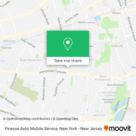 Mapa de Finesse Auto Mobile Service