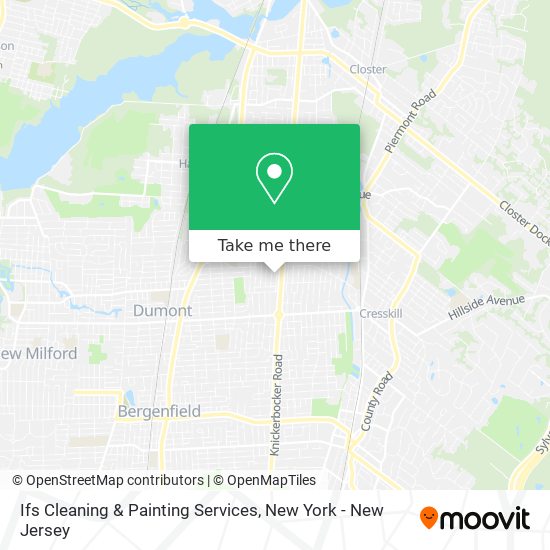 Mapa de Ifs Cleaning & Painting Services