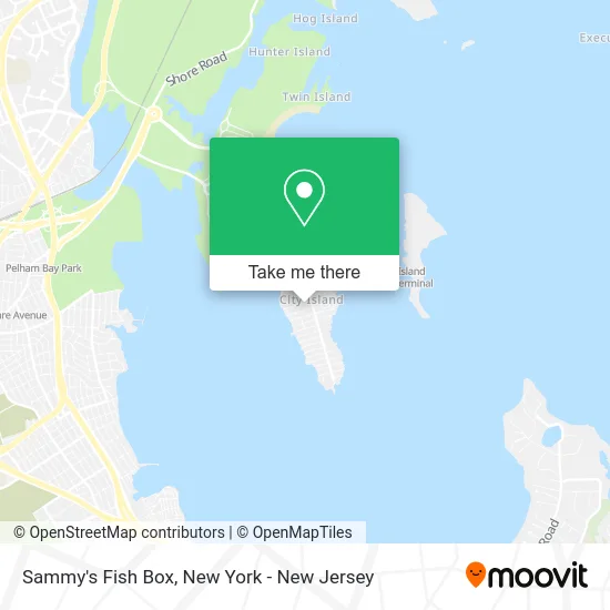 Sammy's Fish Box map