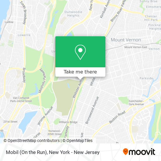 Mobil (On the Run) map